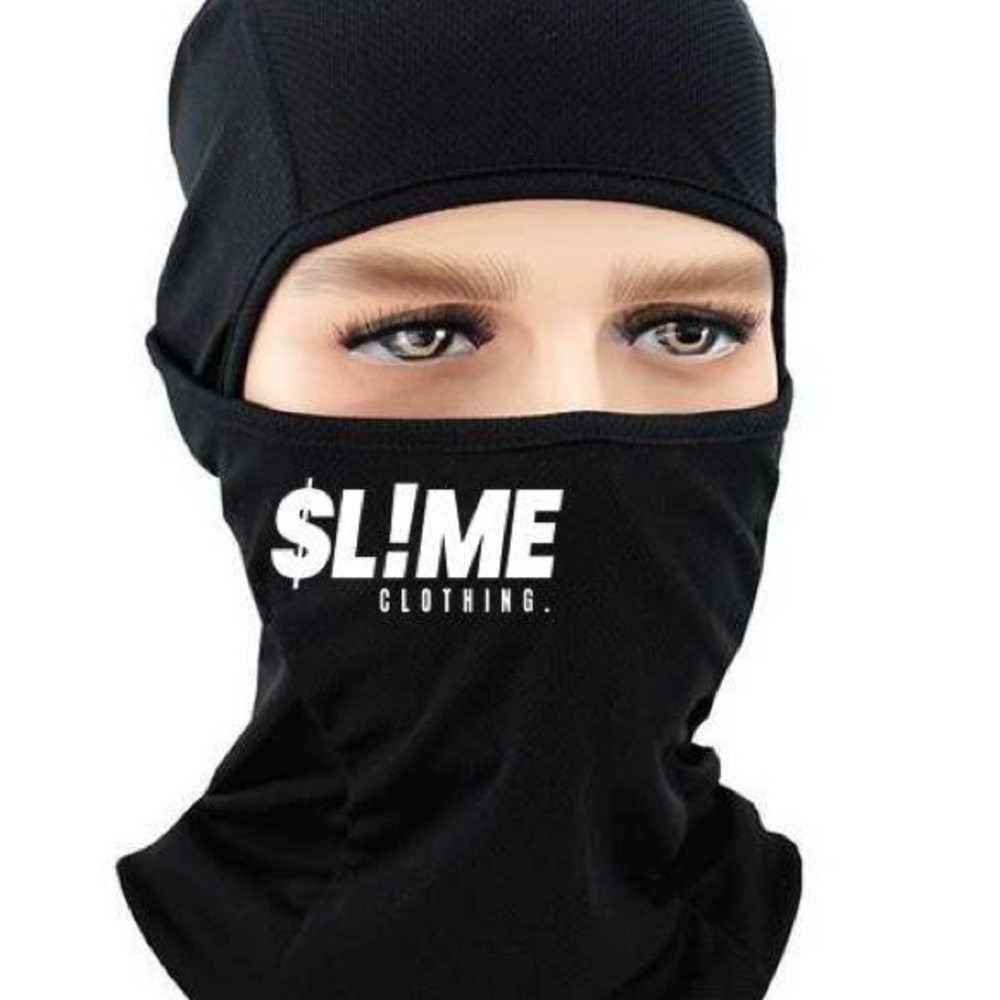 Slime Clothing Black Balaclava